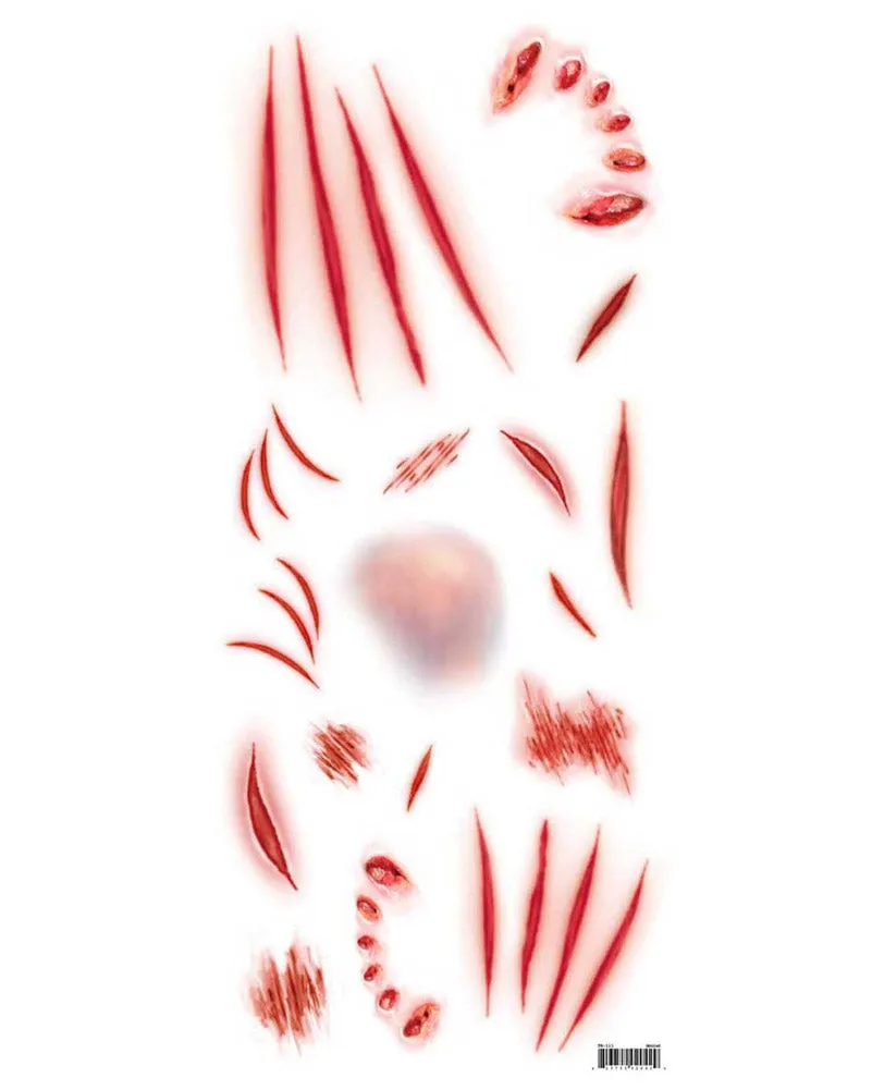 Mauled FX Temporary Tattoos