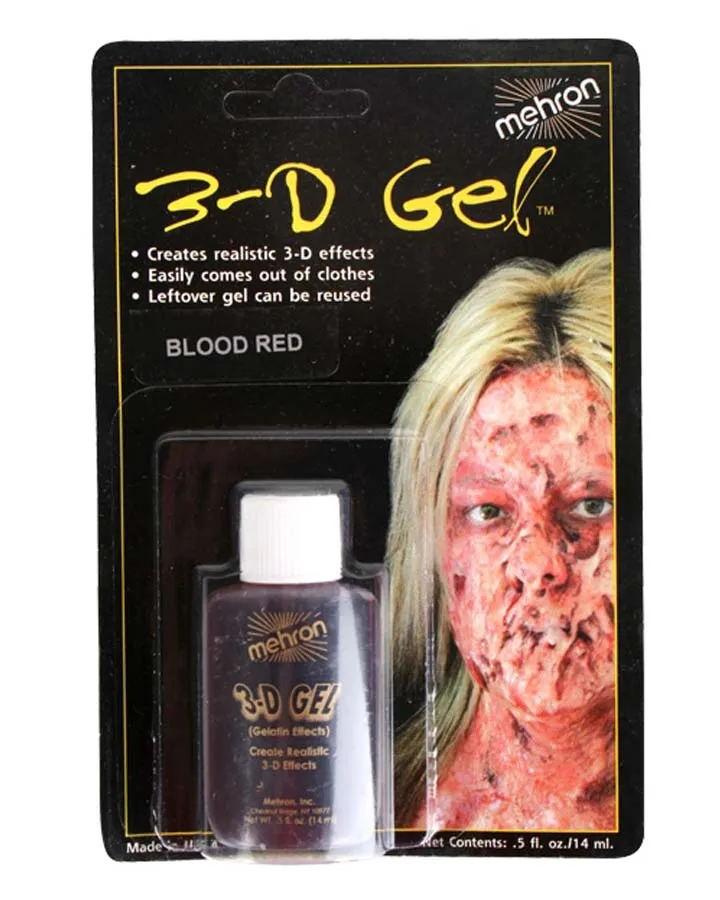 Mehron 3D Red Blood Gel