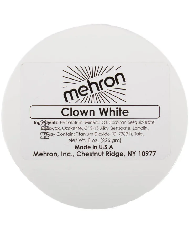 Mehron Clown White Makeup 200g