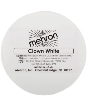 Mehron Clown White Makeup 200g