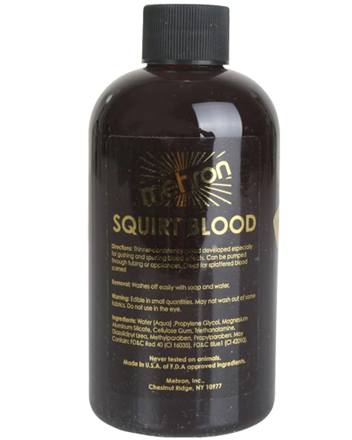 Mehron Dark Venous Squirt Blood