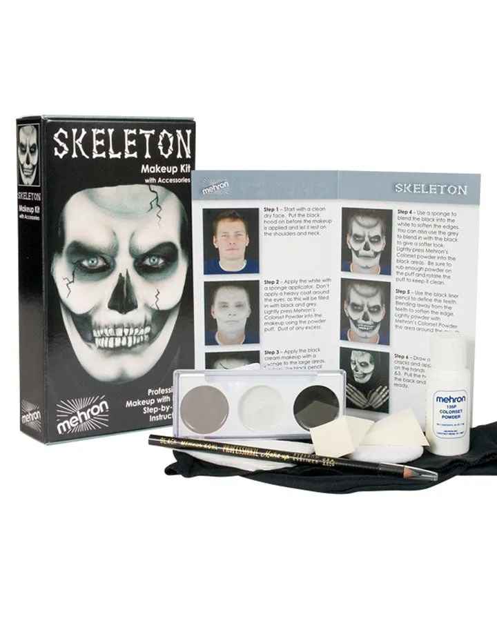Mehron Skeleton Character Makeup Kit