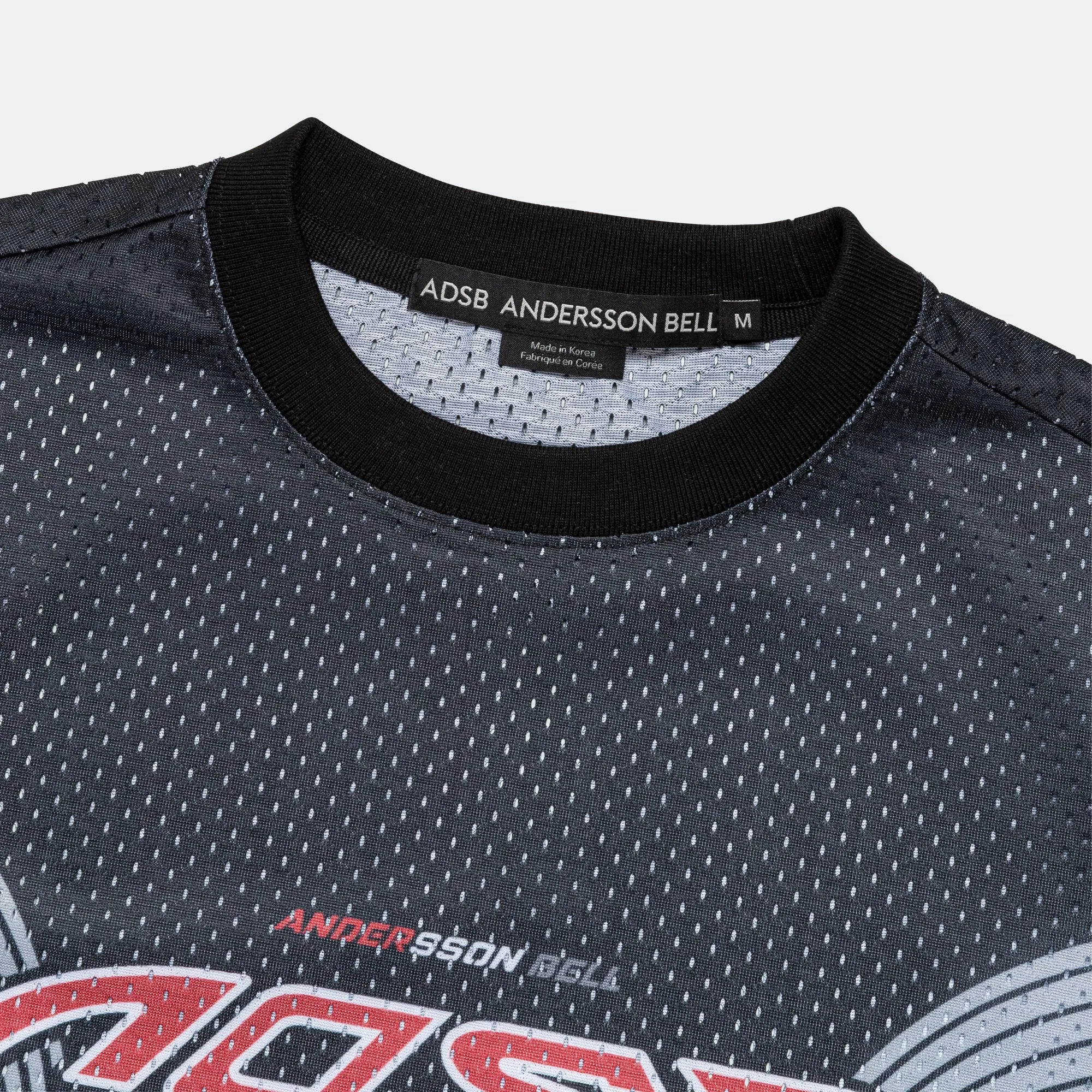 Mesh Racing LS T-Shirt - Black/Red