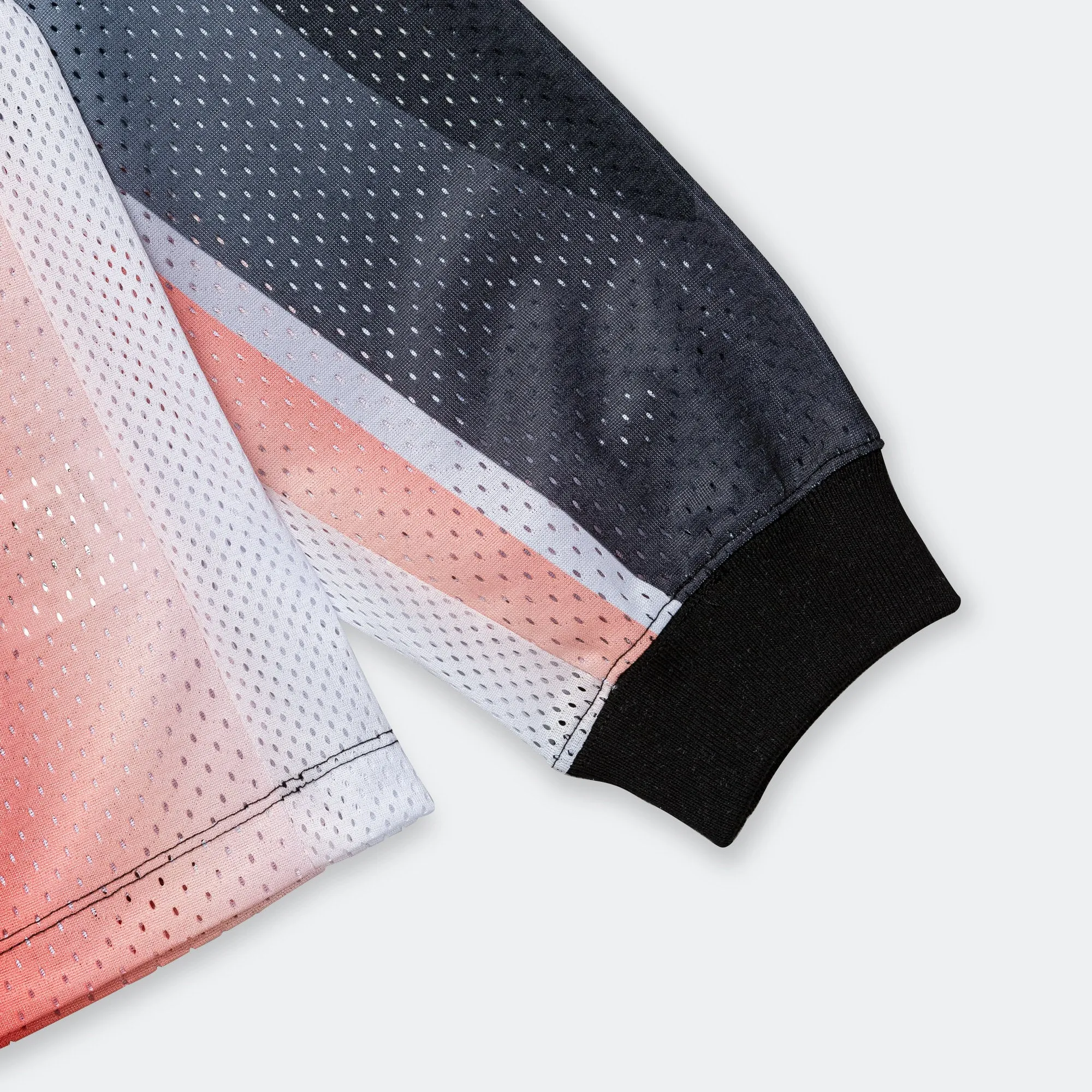 Mesh Racing LS T-Shirt - Black/Red