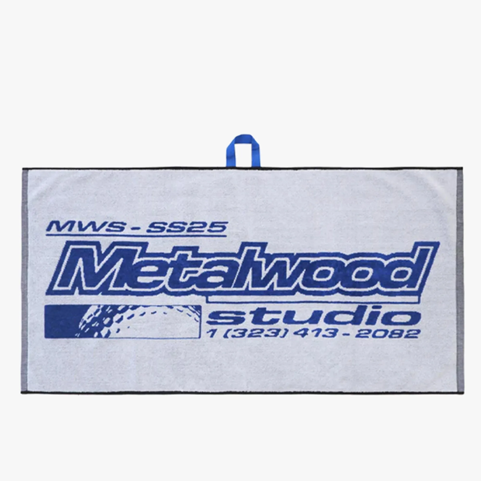 Metalwood La Brea Caddie Towel White