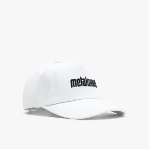 Metalwood Logo 5-Panel Hat White