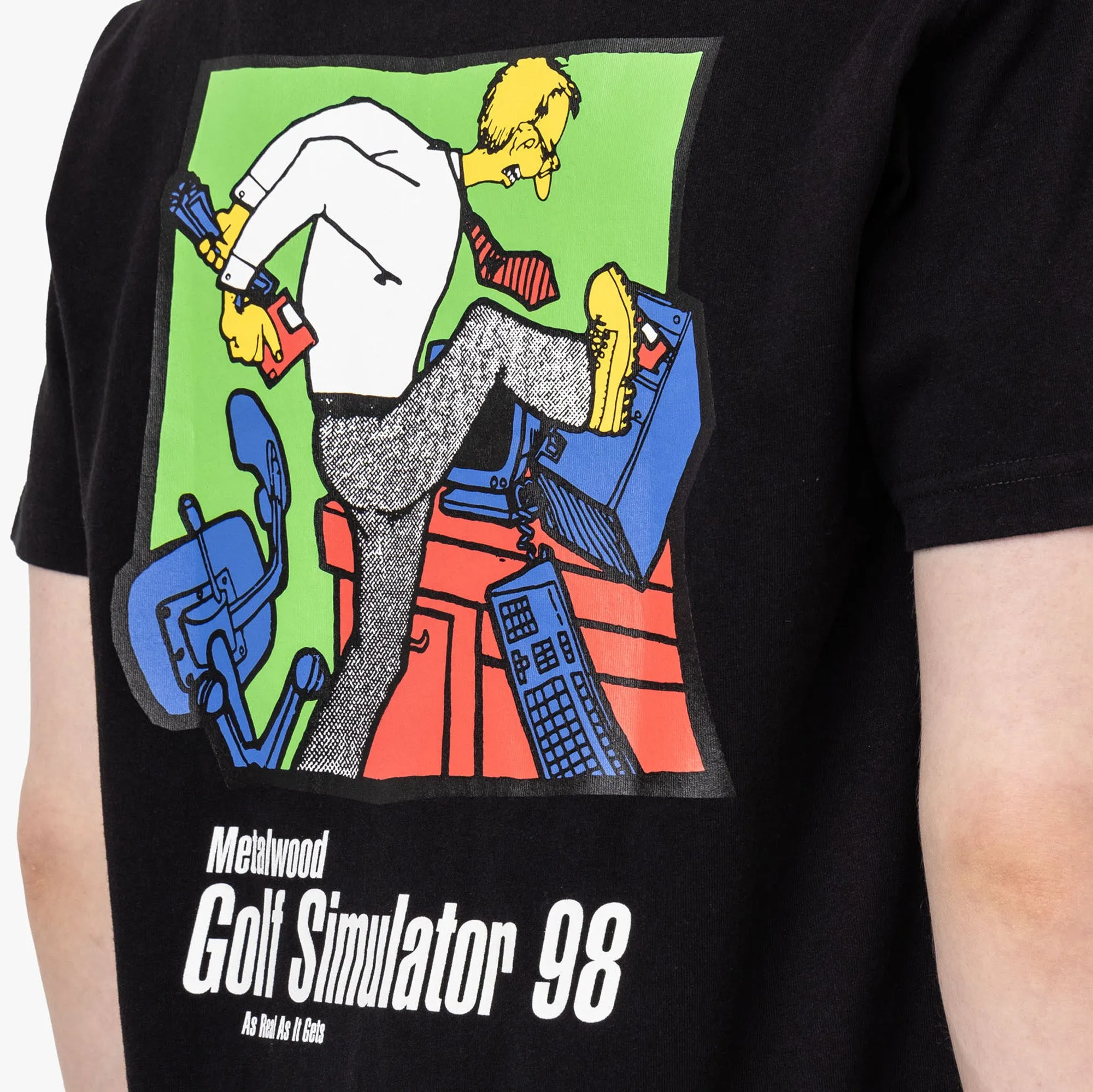 Metalwood Simulator 98 T-Shirt Black