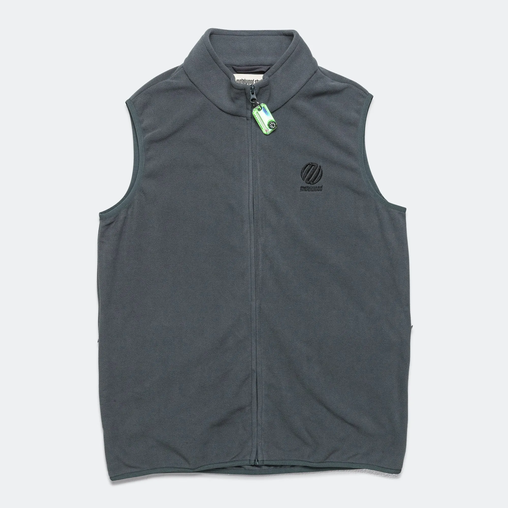 Micro Fleece Vest - Steel