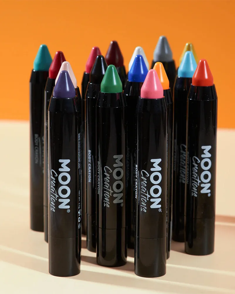 Moon Creations Green Body Crayon Paint Stick 3g