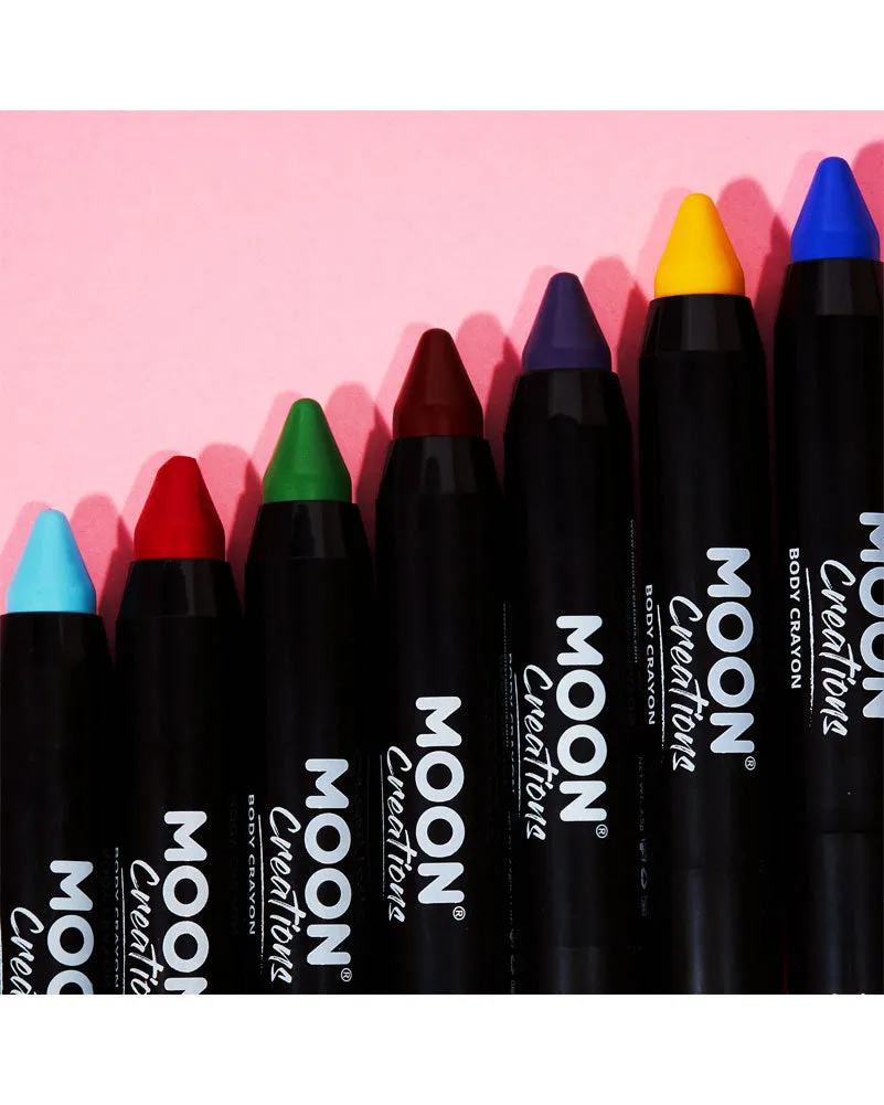 Moon Creations Green Body Crayon Paint Stick 3g