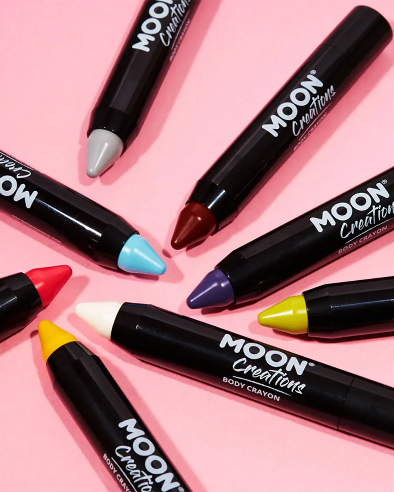 Moon Creations Green Body Crayon Paint Stick 3g