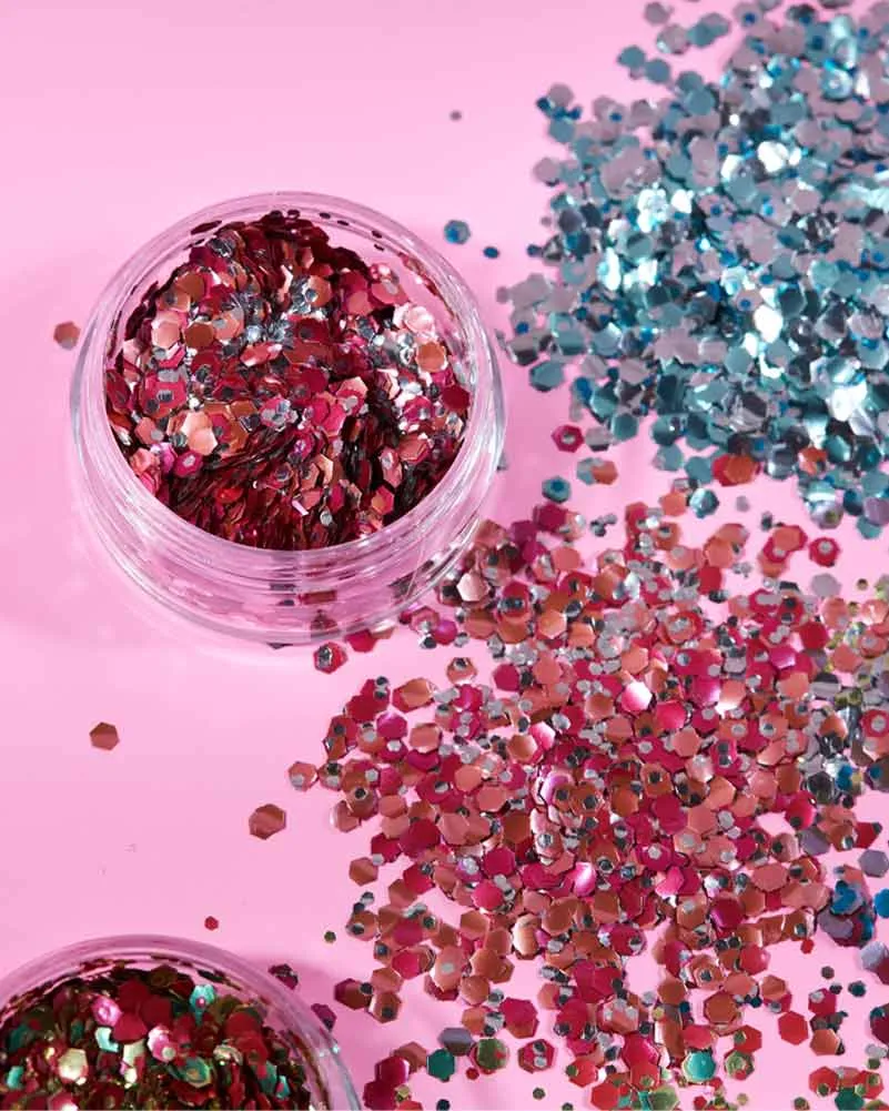 Moon Glitter Pink Blossom Mystic Chunky Bio Body Glitter 3g