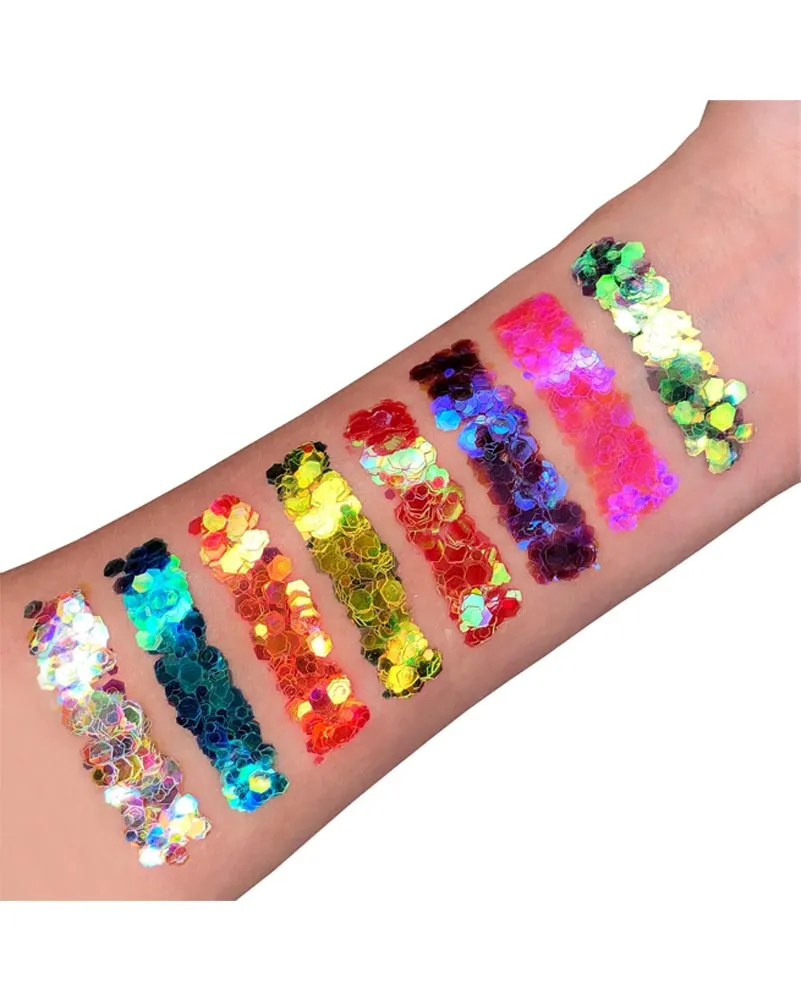 Moon Glitter White Iridescent Chunky Body Glitter 3g