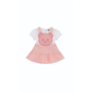 Moschino White Set T-Shirt & Skirt