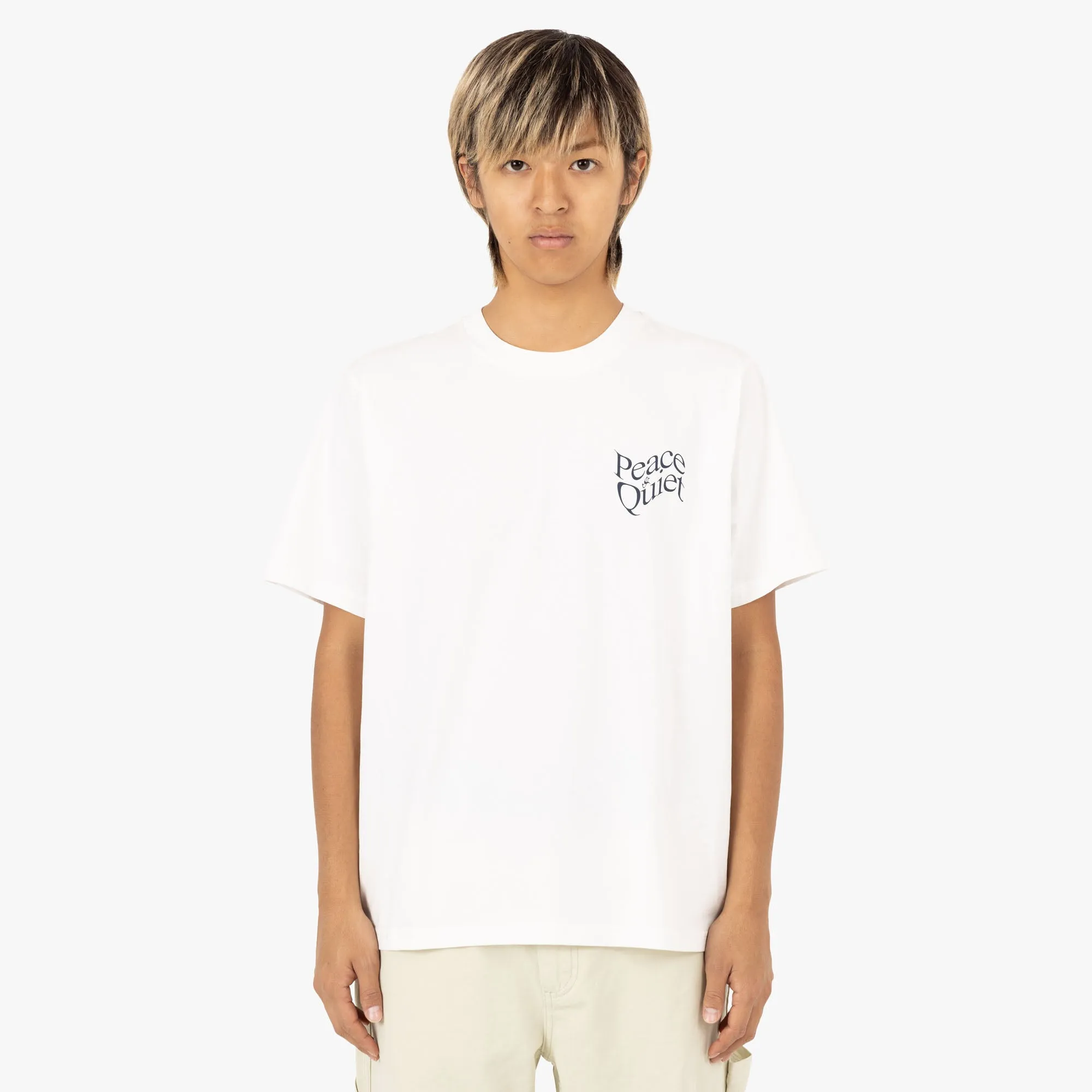 Museum Of Peace & Quiet Warped T-shirt / White