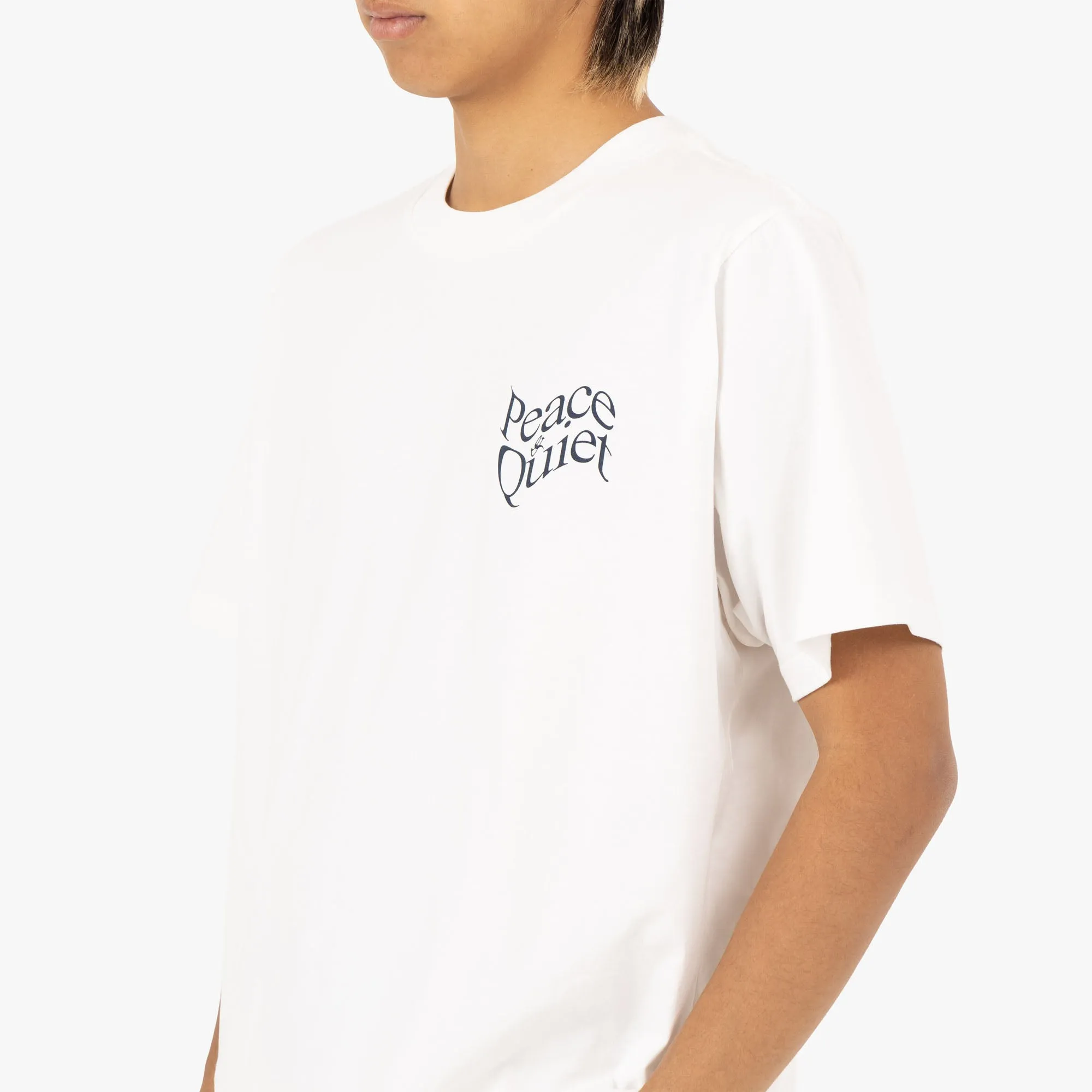 Museum Of Peace & Quiet Warped T-shirt / White