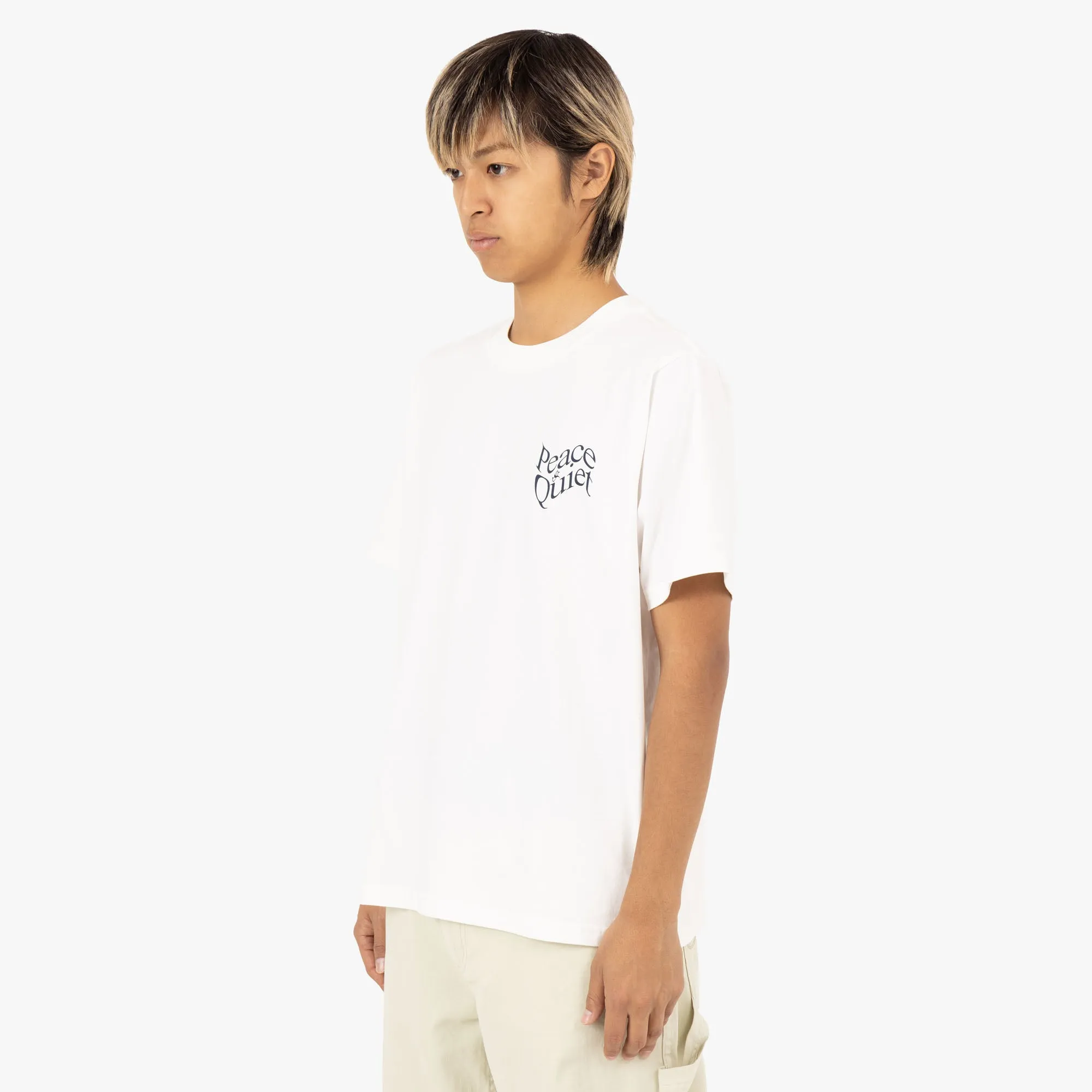 Museum Of Peace & Quiet Warped T-shirt / White