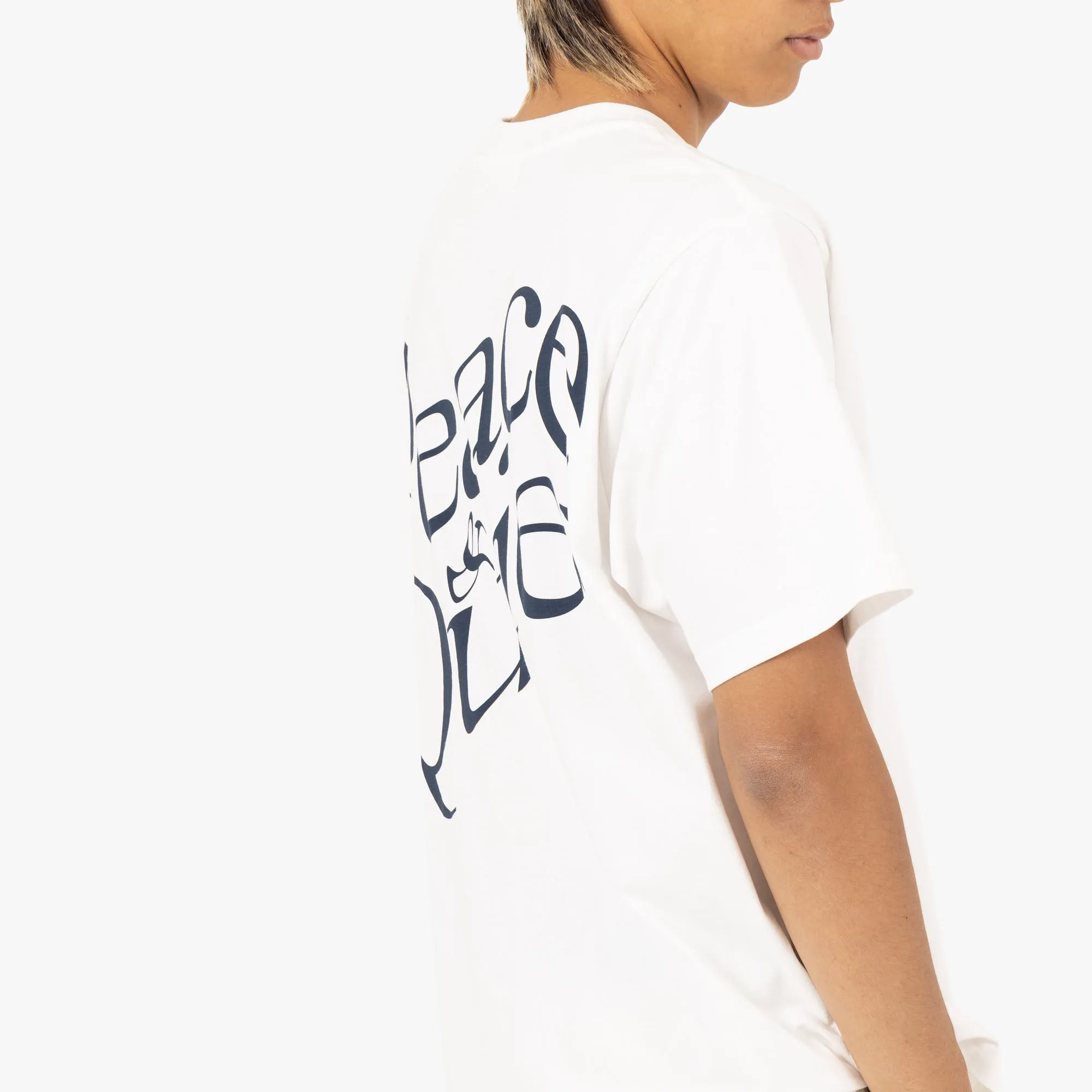 Museum Of Peace & Quiet Warped T-shirt / White