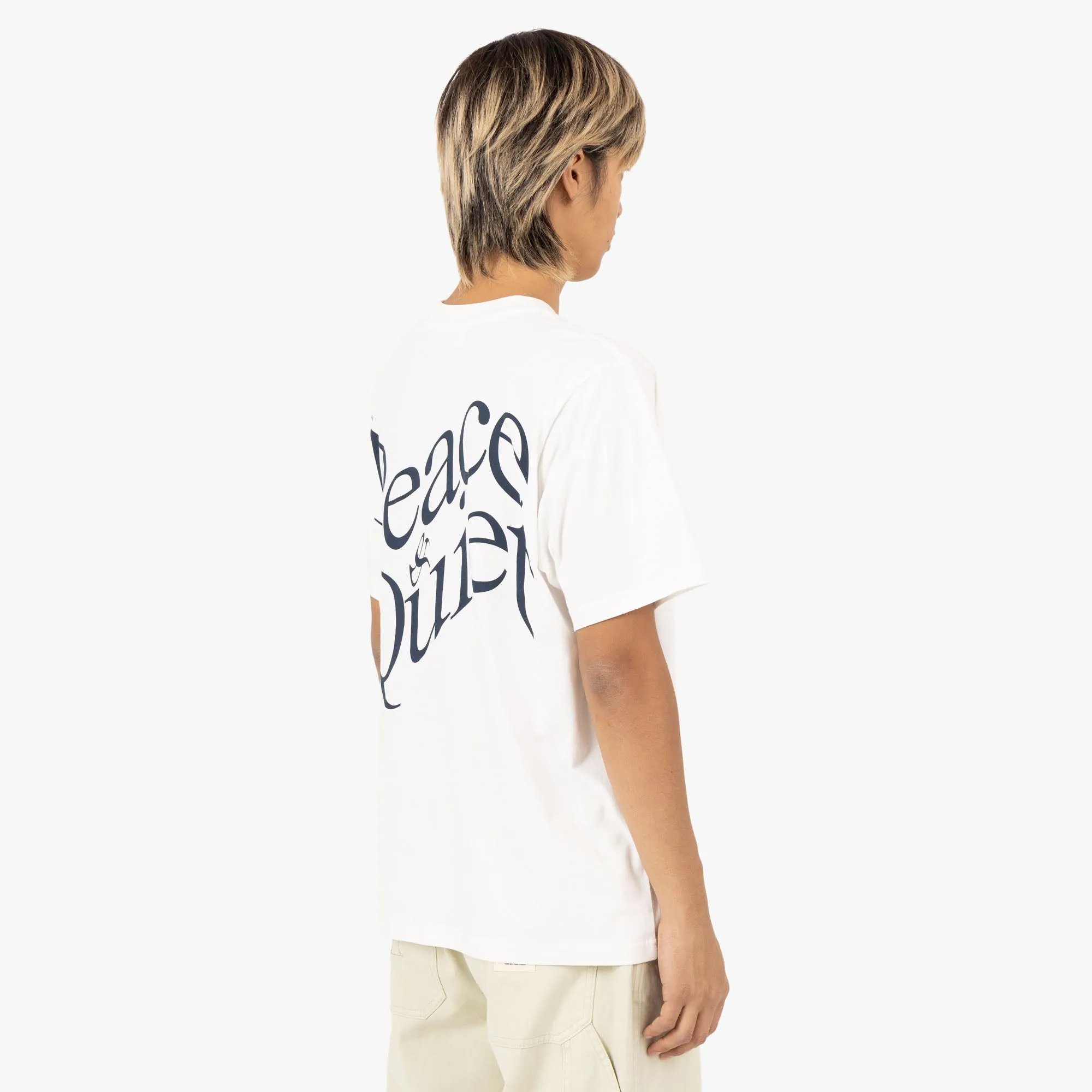 Museum Of Peace & Quiet Warped T-shirt / White