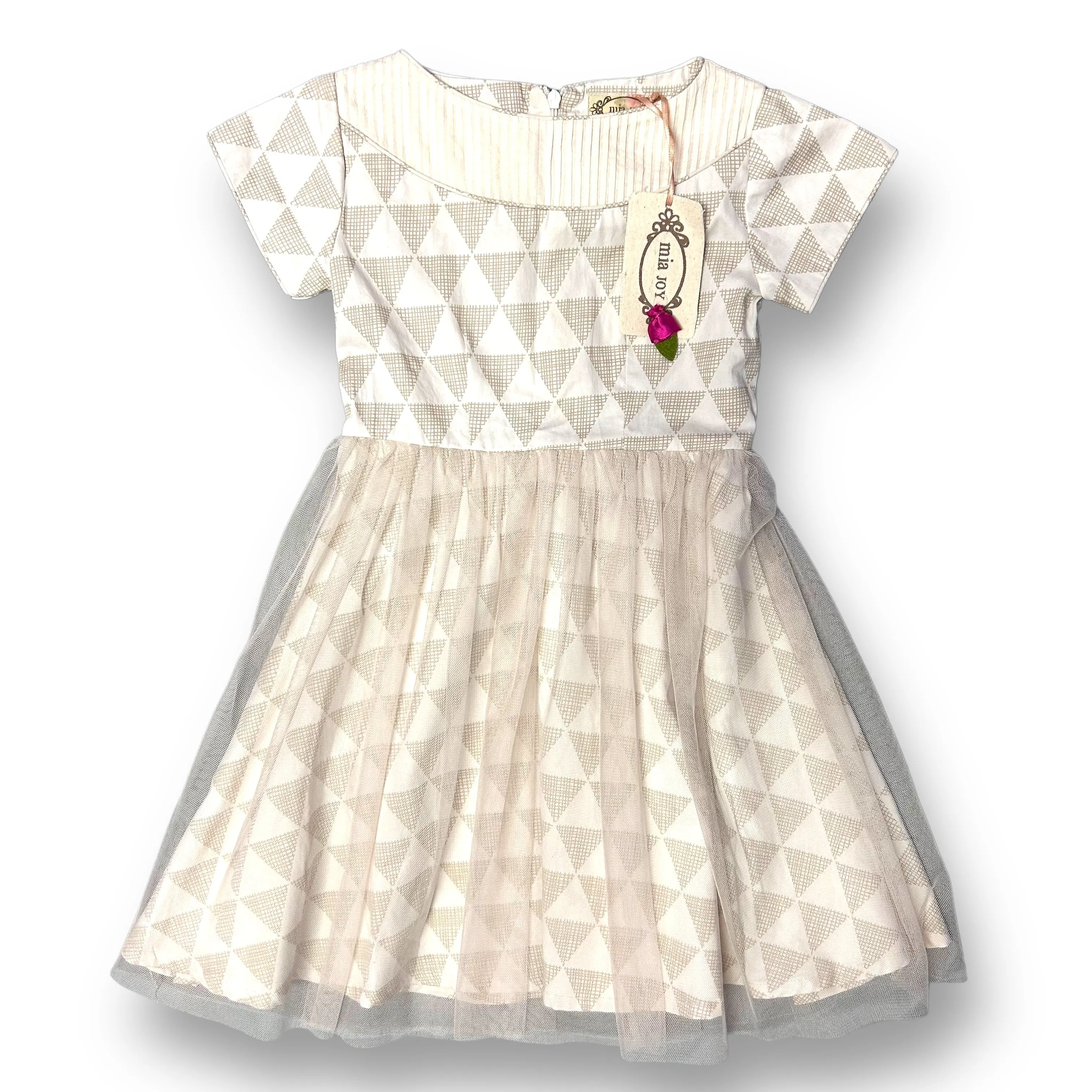NEW! Girls Mia Joy Size 5 Tulle Bottom Fancy Boutique Easter Dress