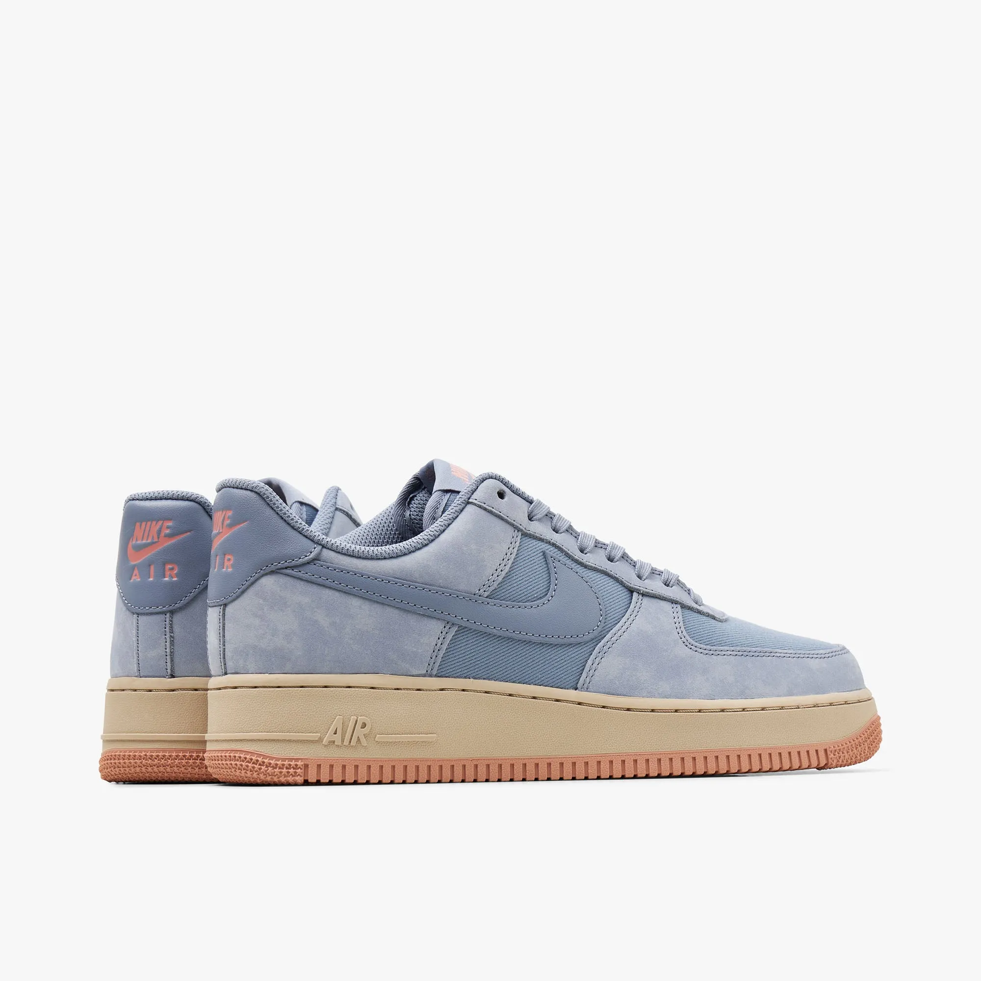 Nike Air Force 1 '07 LX Ashen Slate / Ashen Slate - Red Stardust