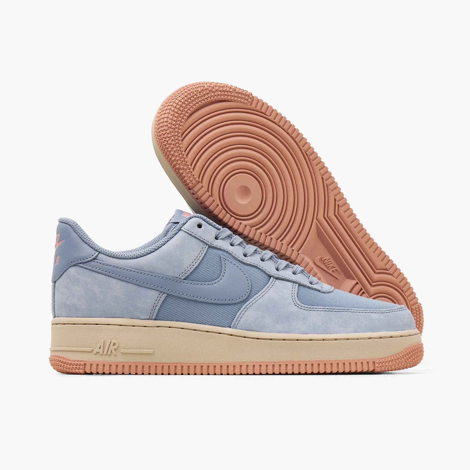 Nike Air Force 1 '07 LX Ashen Slate / Ashen Slate - Red Stardust