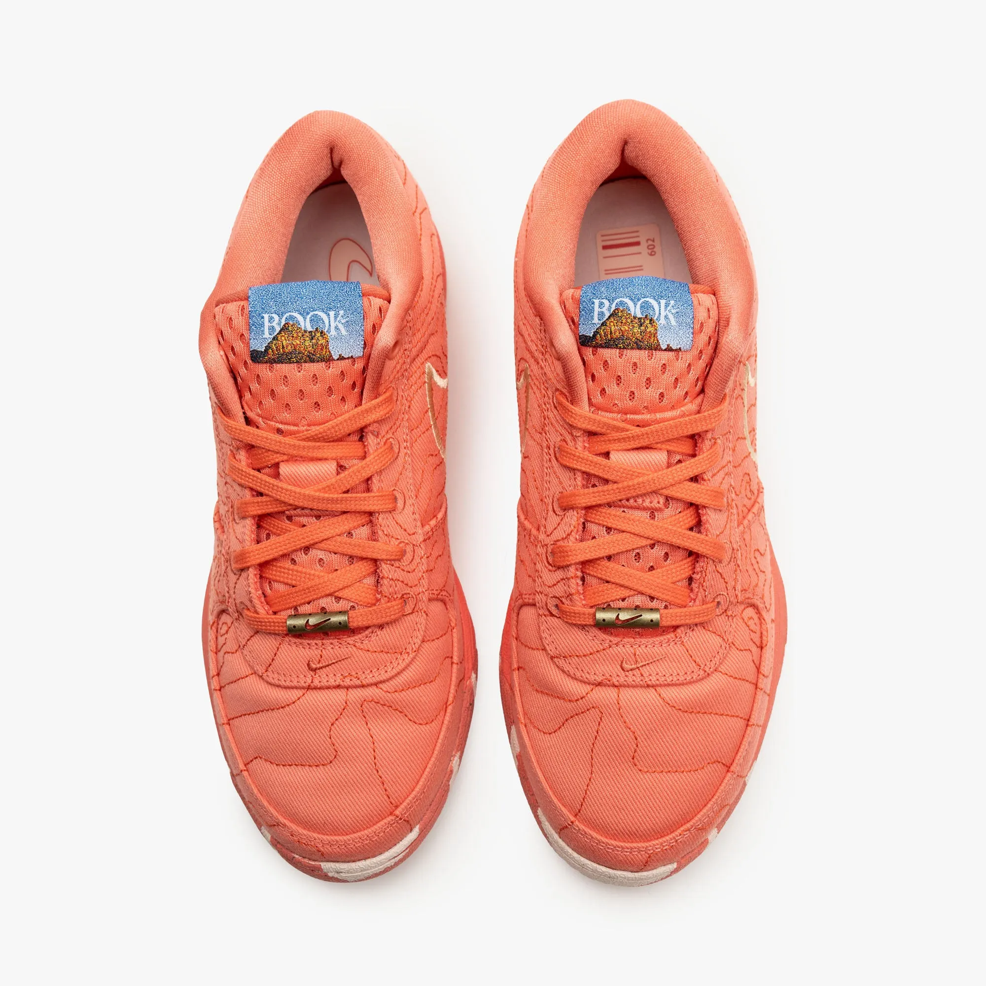 Nike Book 1 / Magic Ember / White Onyx - Picante Red