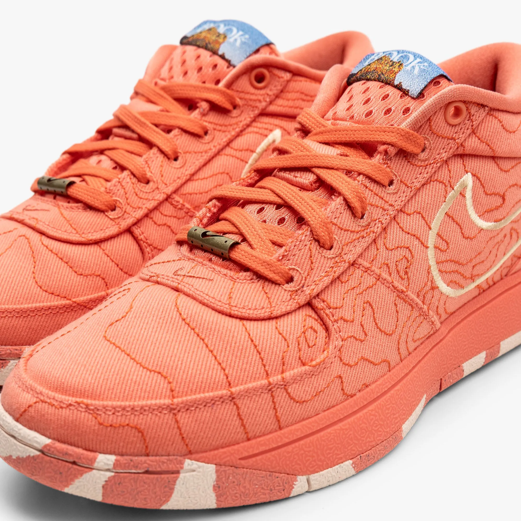 Nike Book 1 / Magic Ember / White Onyx - Picante Red