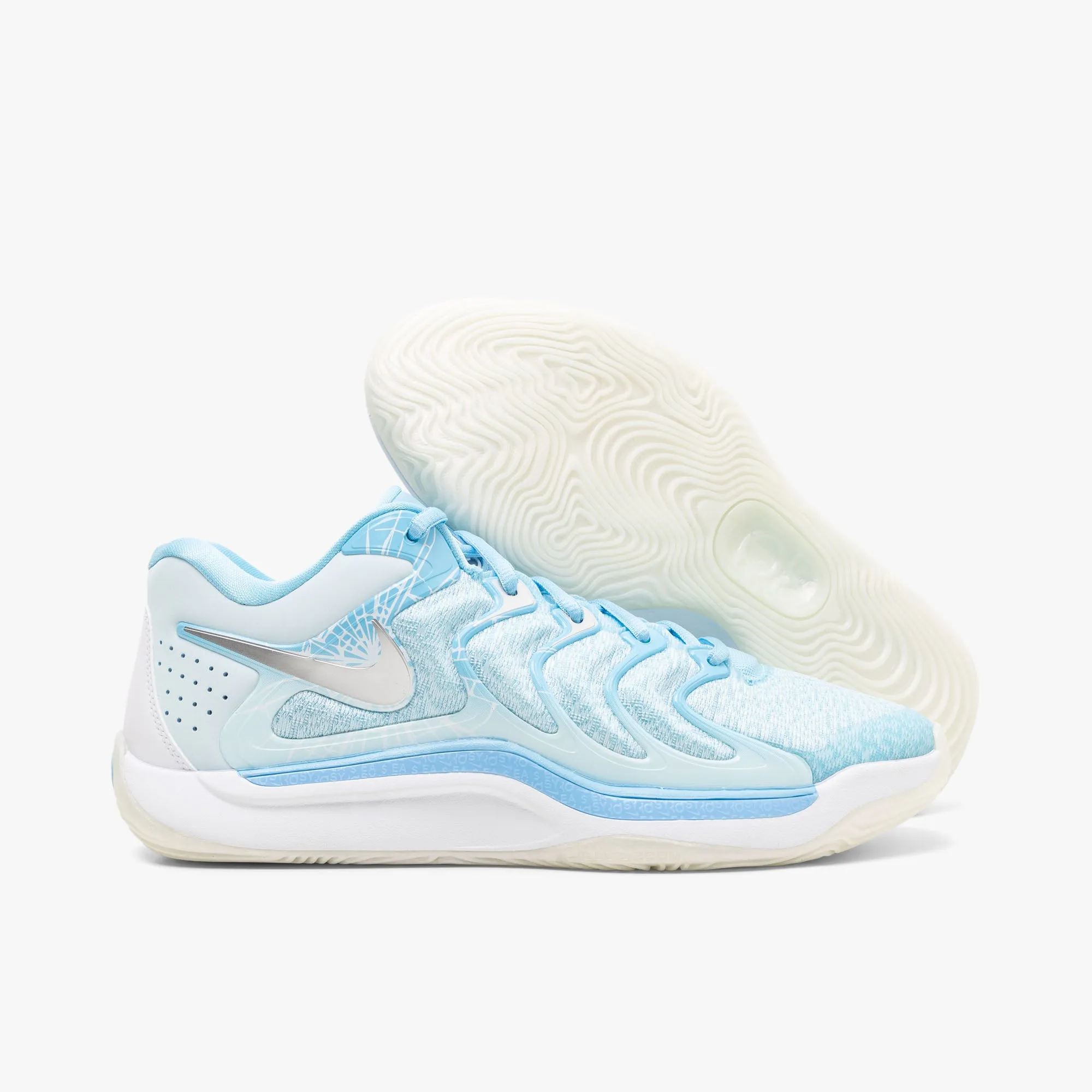 Nike KD17 Aquarius Blue / Metallic Silver