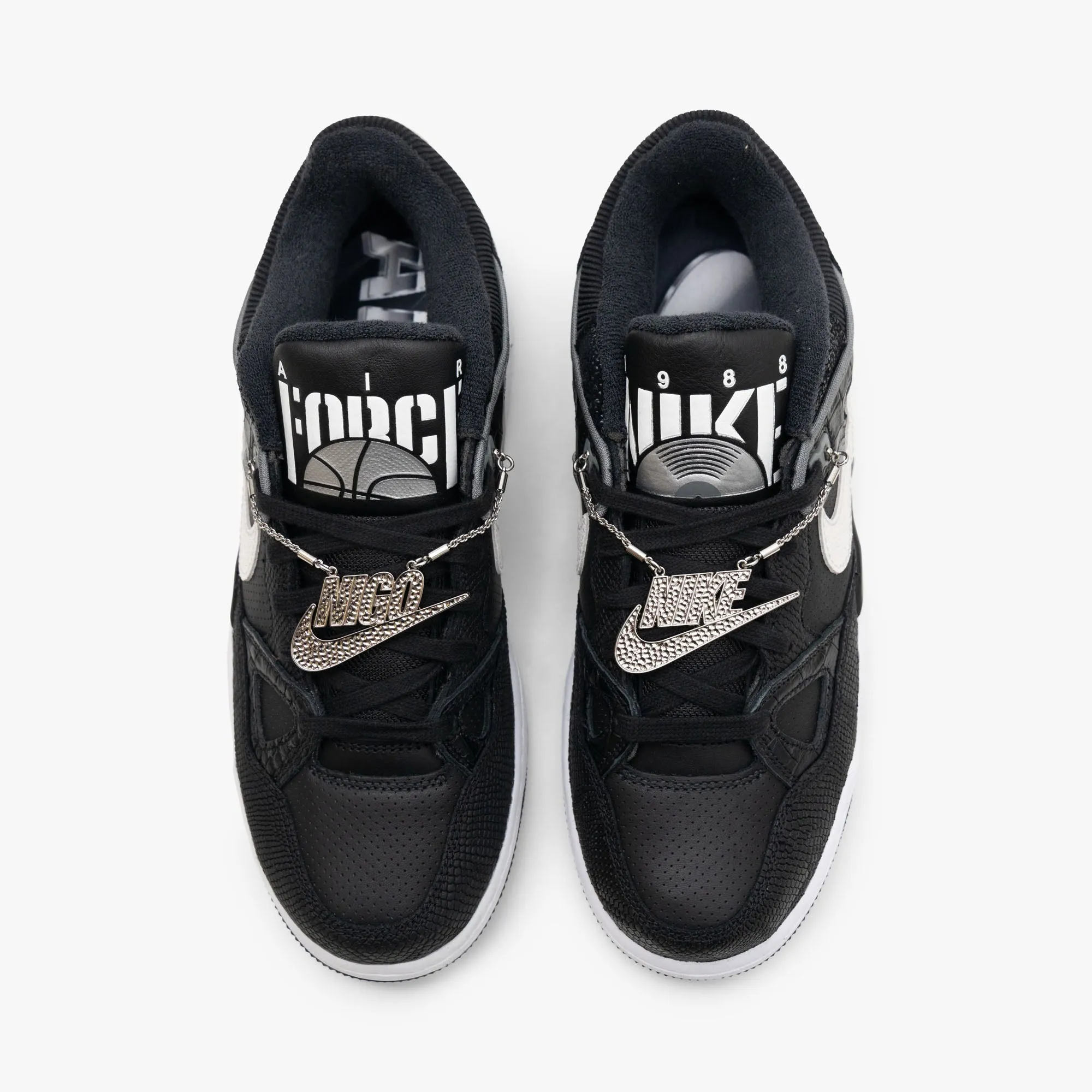 Nike x NIGO Air Force 3 Low SP Black / White - Smoke Grey