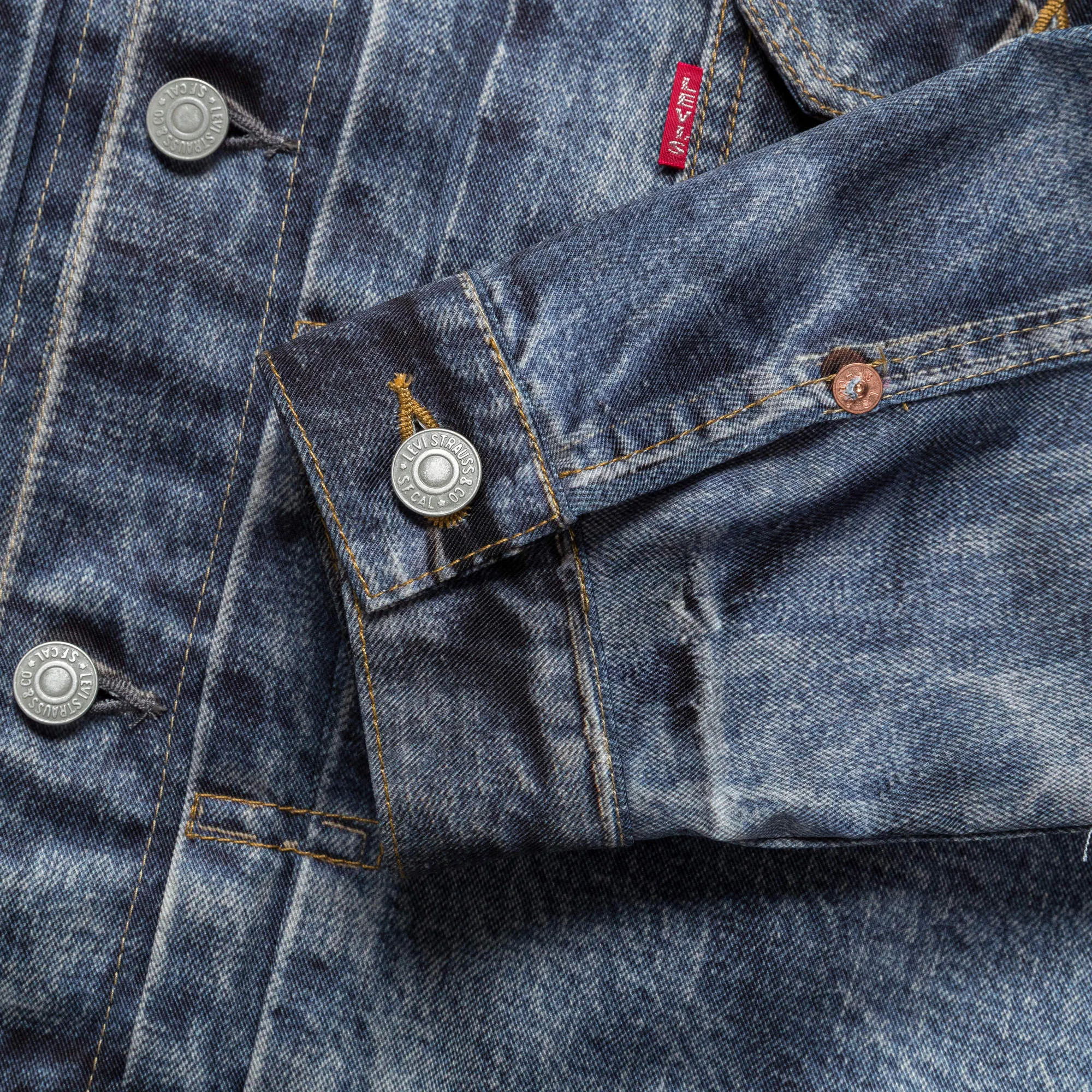 Nylon Twill Inkjet Print Jacket x Levi's - Indigo