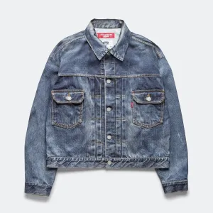 Nylon Twill Inkjet Print Jacket x Levi's - Indigo
