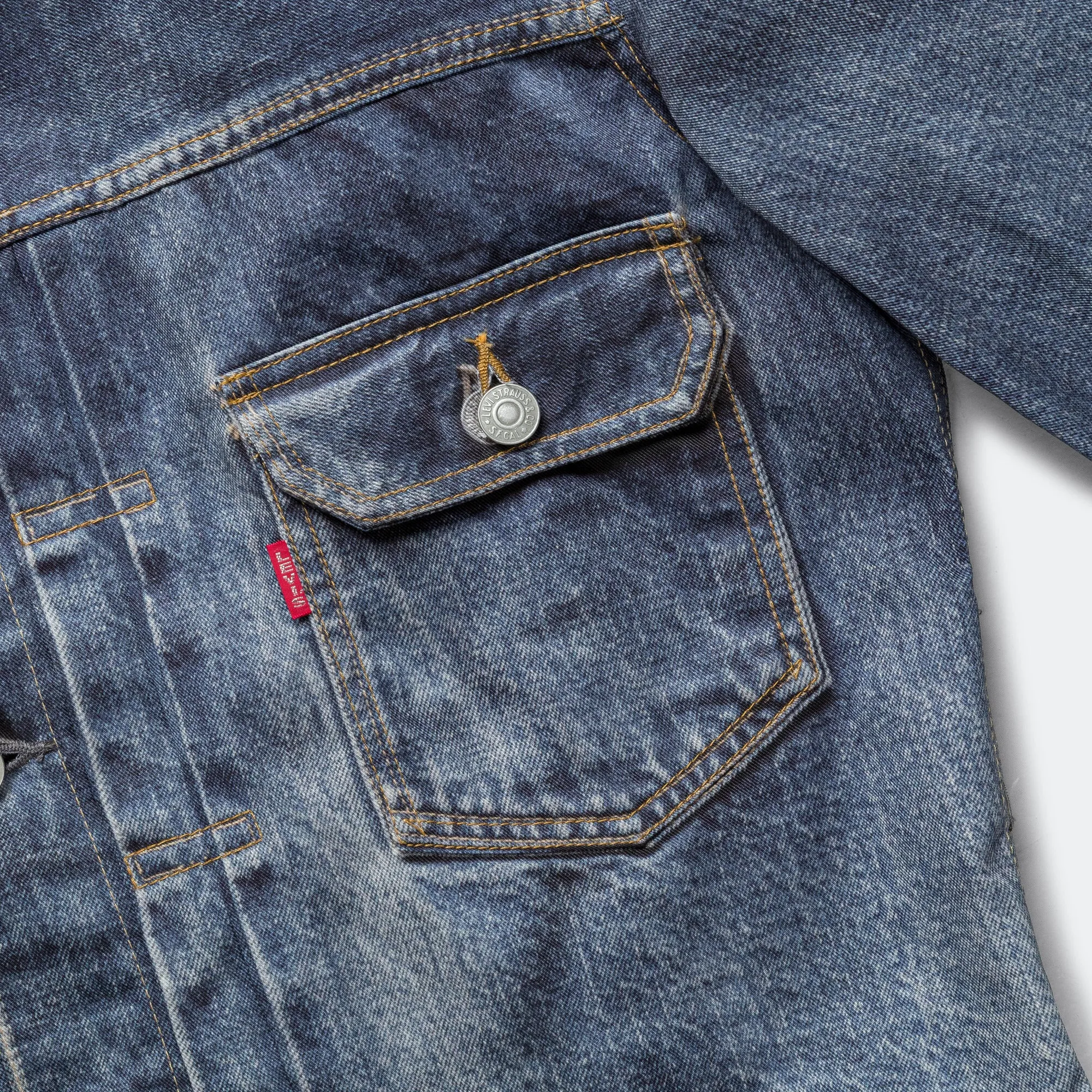 Nylon Twill Inkjet Print Jacket x Levi's - Indigo