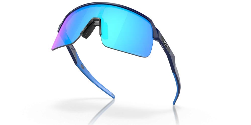 Oakley Sutro Lite Sunglasses (Prizm Sapphire Lenses,  Matte Navy Frame)