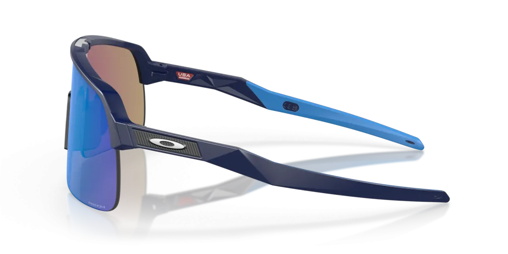 Oakley Sutro Lite Sunglasses (Prizm Sapphire Lenses,  Matte Navy Frame)