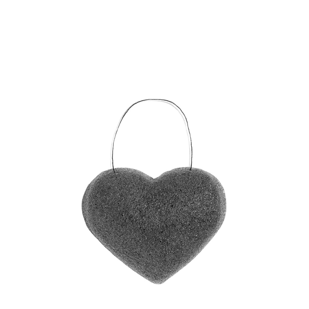 One Love Organics The Cleansing Sponge Bamboo Charcoal