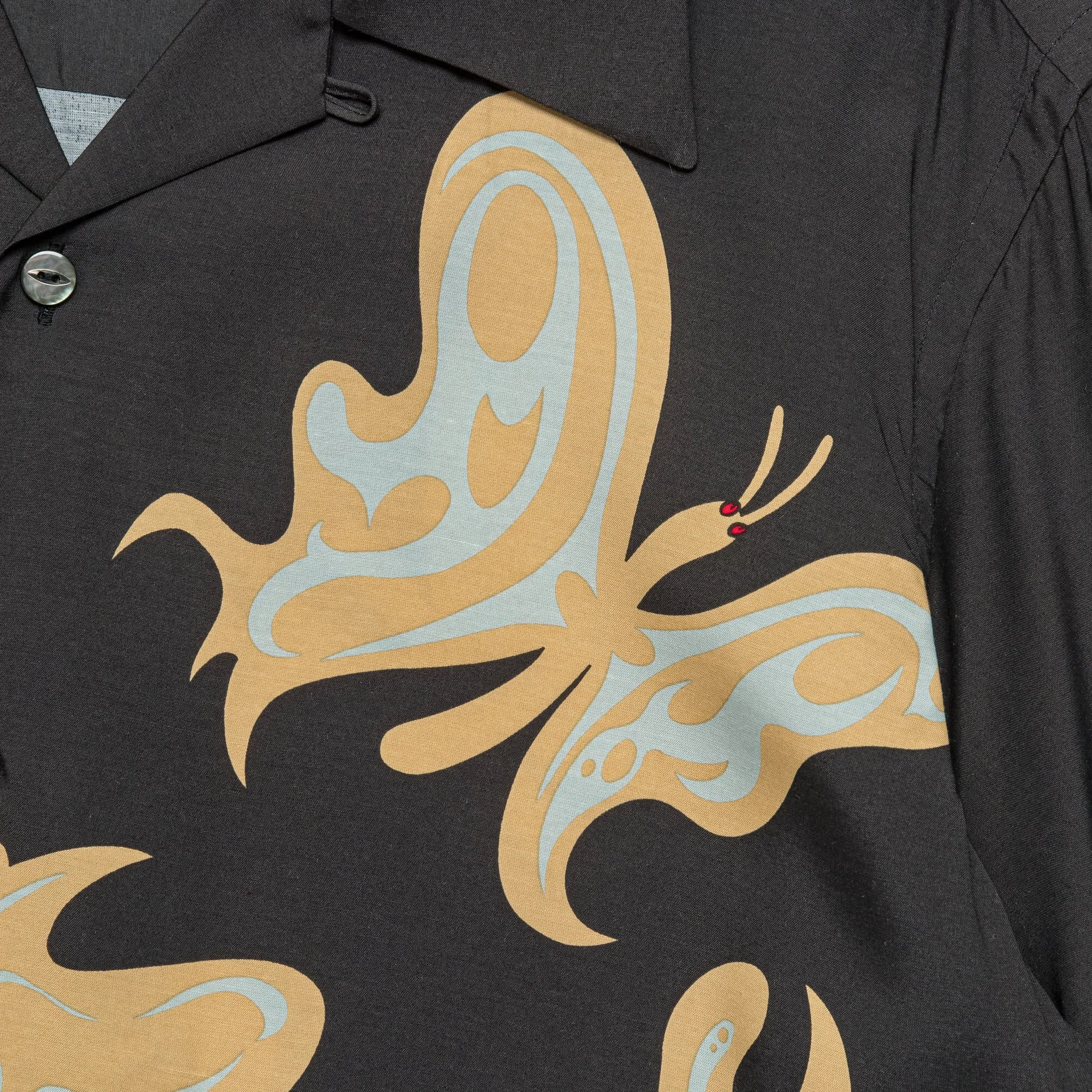 One-Up SS Shirt x Kae Tanaka - Black KT Papillon