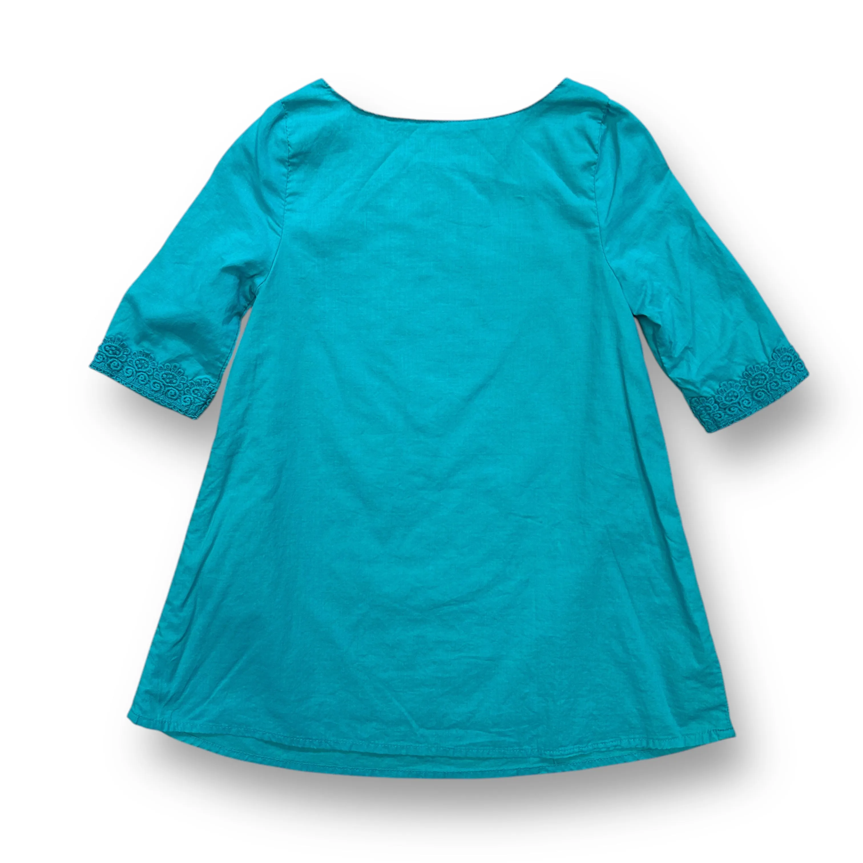 OshKosh Toddler Girl Size 3T Lightweight 100% Cotton Embroidered Tunic Dress