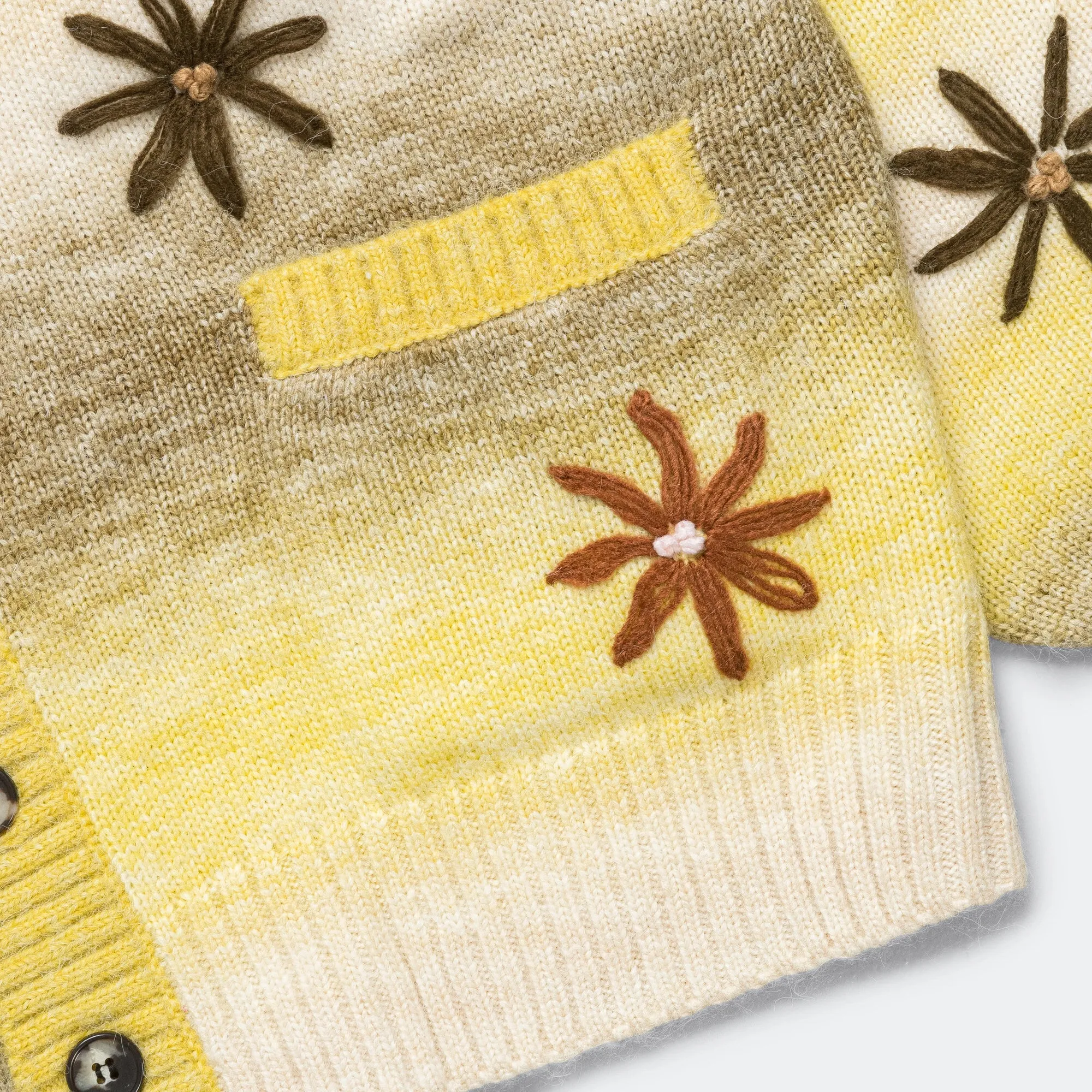 Peace & Love Knitted Cardigan - Multi