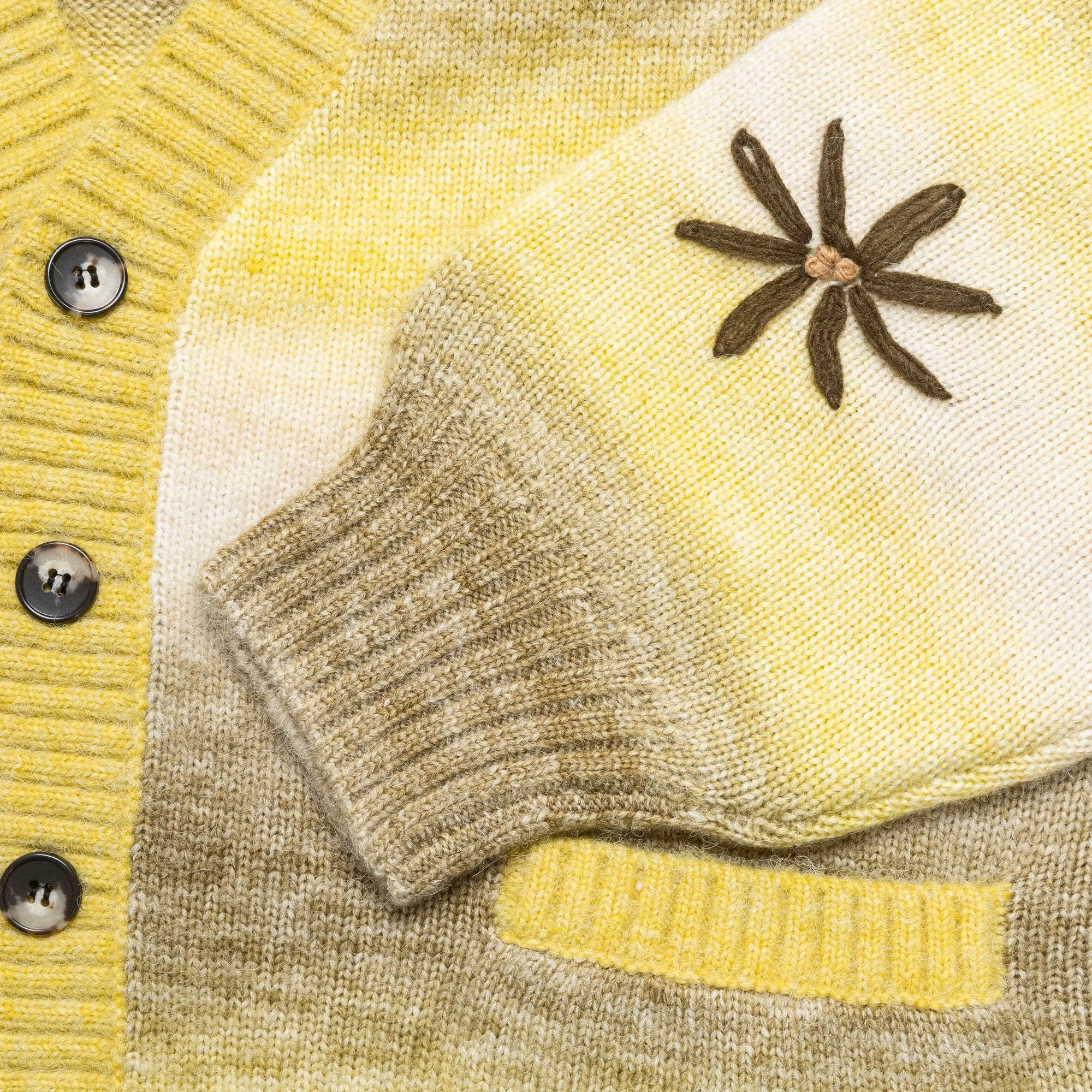 Peace & Love Knitted Cardigan - Multi