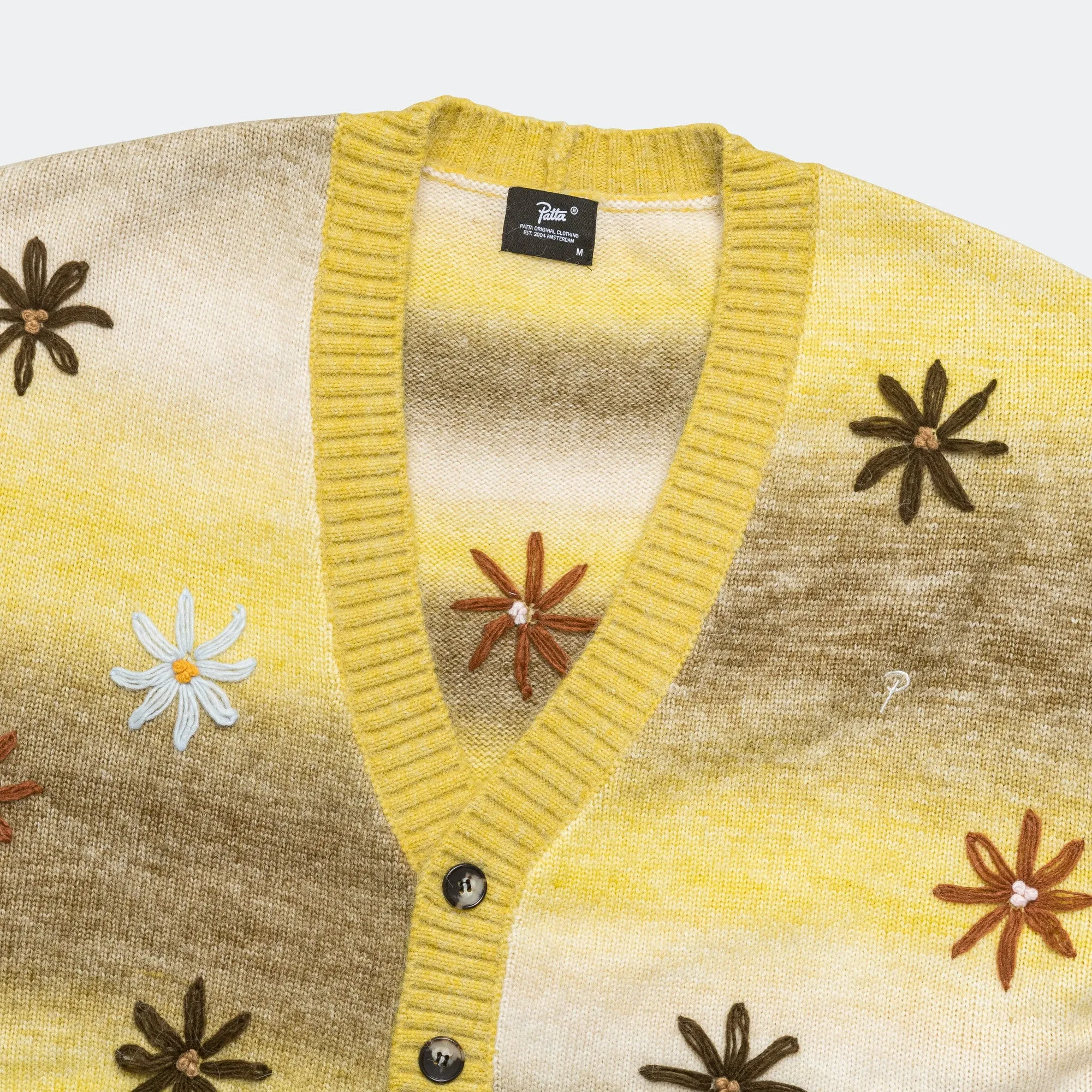 Peace & Love Knitted Cardigan - Multi