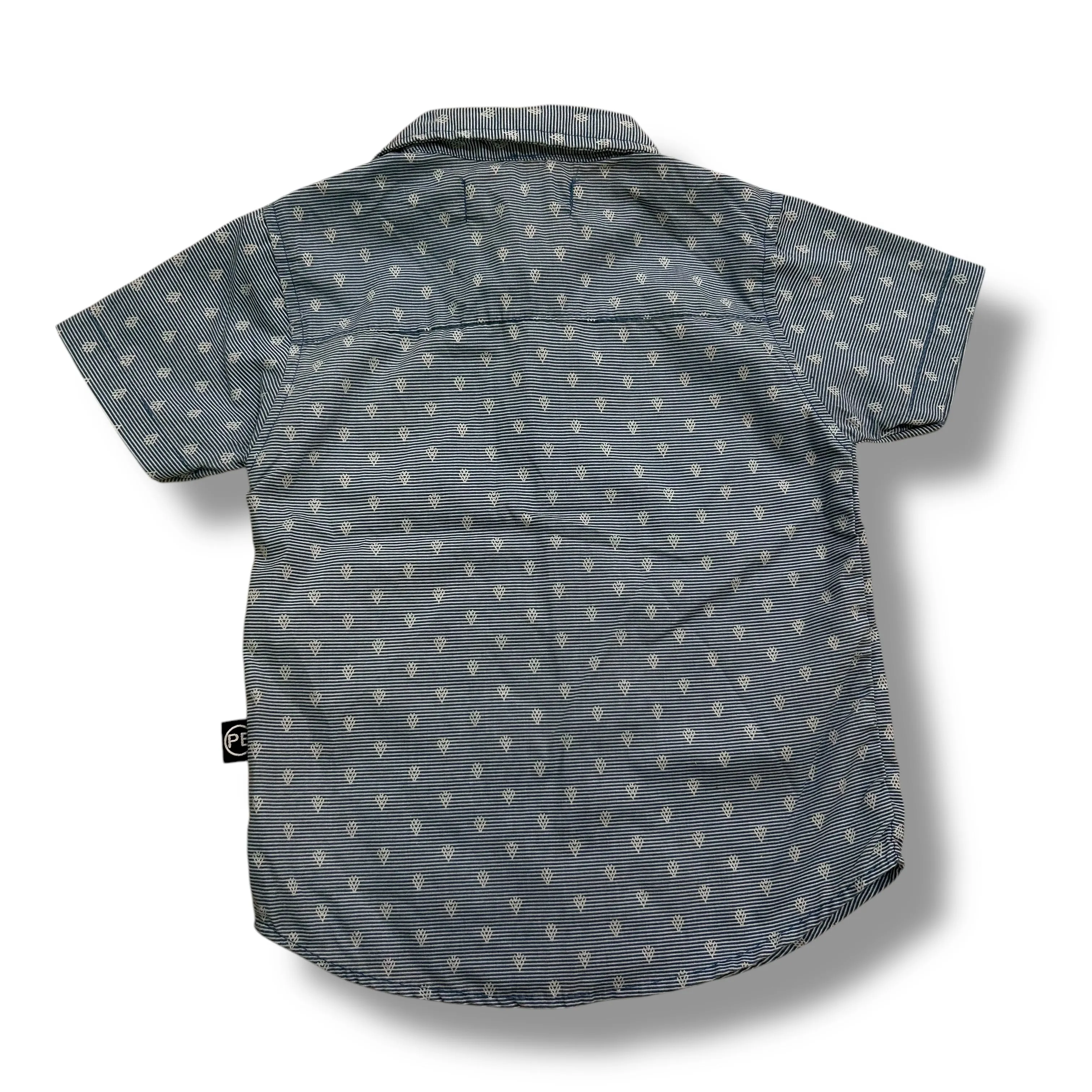 Perry Ellis Boys Size 3T  Button Up Collared Dress Shirt
