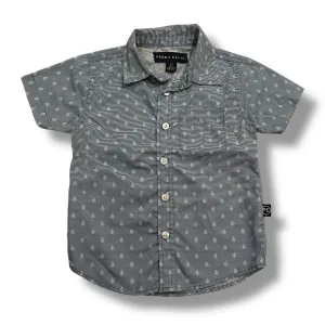 Perry Ellis Boys Size 3T  Button Up Collared Dress Shirt