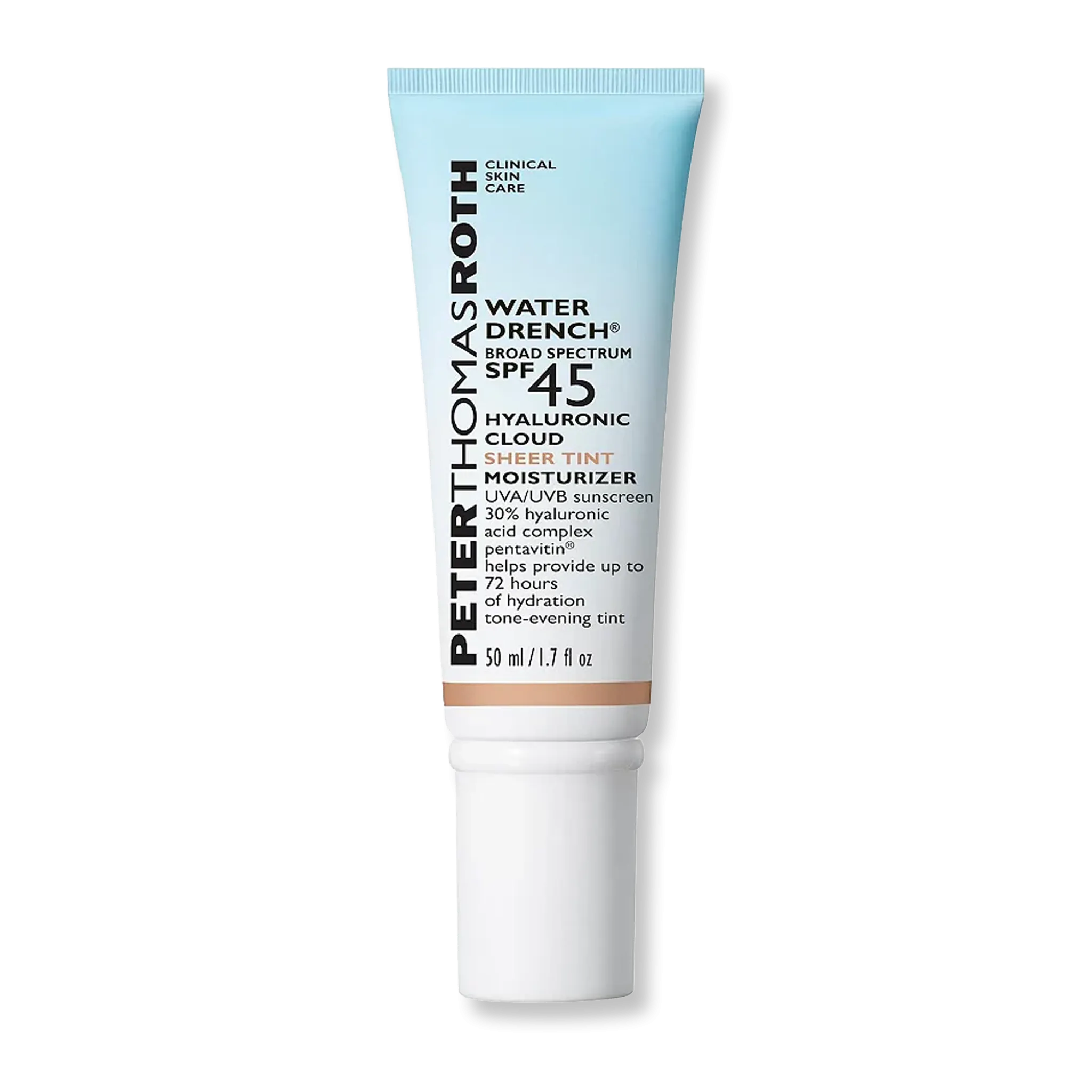 Peter Thomas Roth Water Drench Broad Spectrum SPF 45 Hyaluronic Cloud Sheer Tint Moisturizer