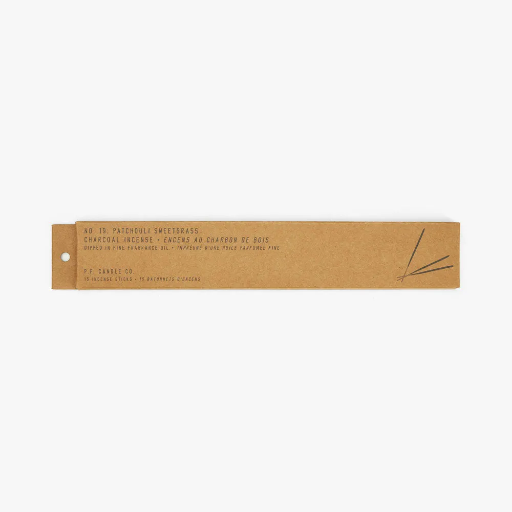 P.F. Candle Co. Incense 15 Sticks / Patchouli Sweetgrass