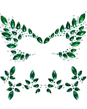 Poison Adhesive Face Jewels Sticker