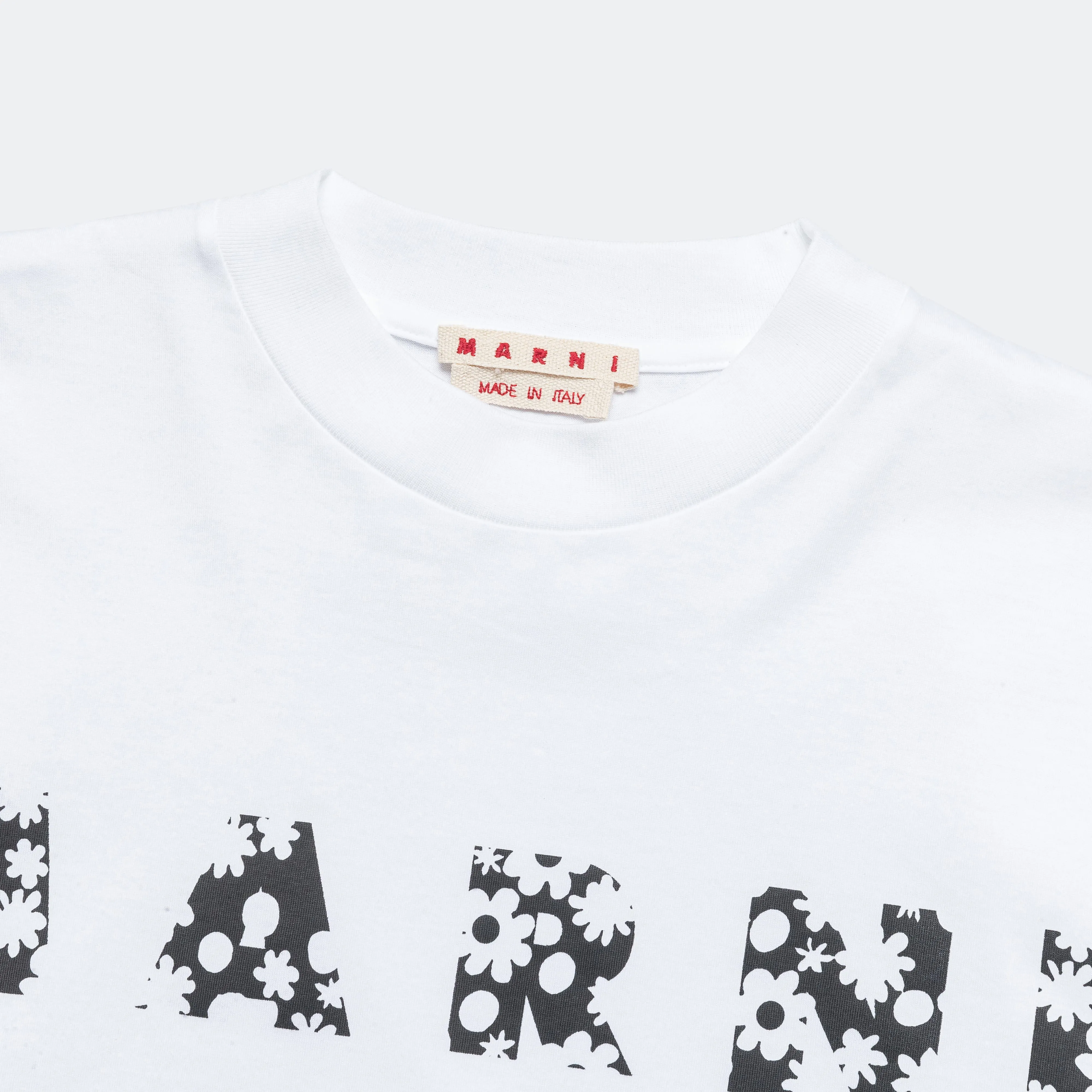 Pop Fields Logo T-Shirt - LilyWhite