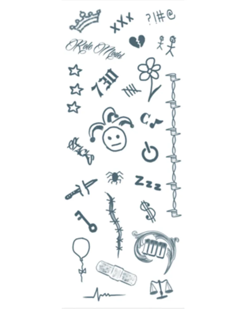 Popstar Character Tattoo
