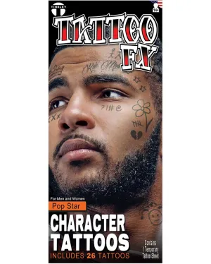 Popstar Character Tattoo