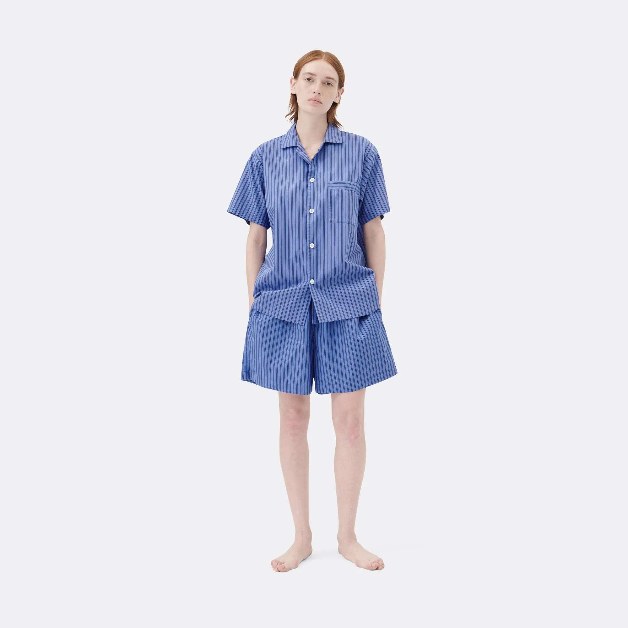 Pyjama Shorts - Boro Stripes